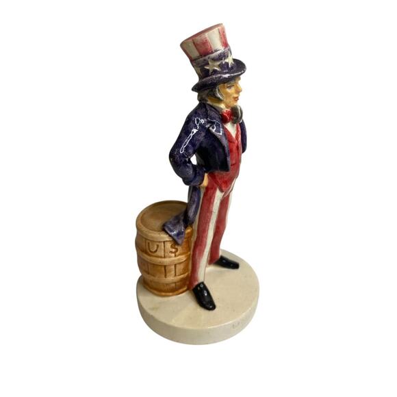 Sebastian Miniatures 6206 Uncle Sam Vintage Figurine 4 Inch High - Picture 4 of 11